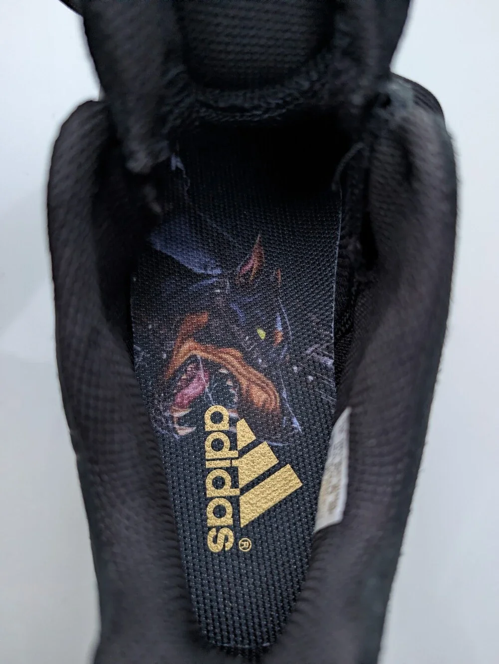 NWT SZ12 ADIDAS GAMEDAY SNOOP BLACK FOOTBALL SNEAKERS GOLD FANGS NICE CONDITION